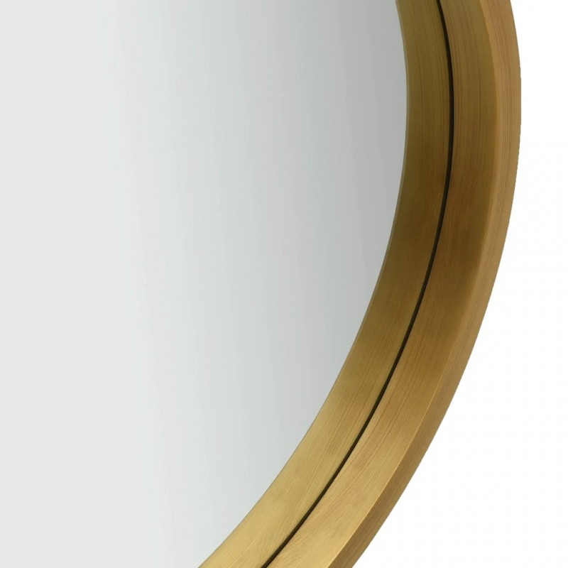 Wall Mirror with Strap 50 cm Gold Wall Mirror with Strap 50 cm Gold